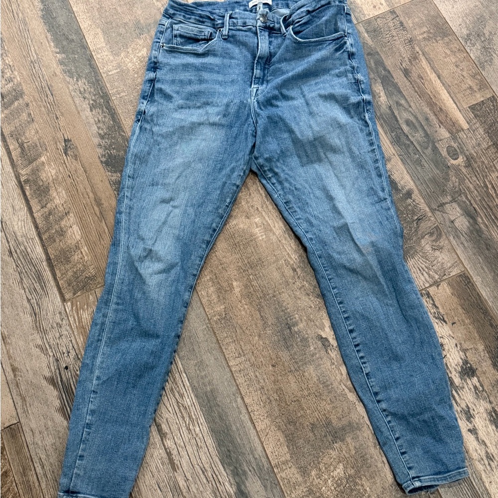 Good American Skinny Ankle Jeans -  Size 14/32